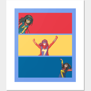 Ms Marvel Panels Posters and Art